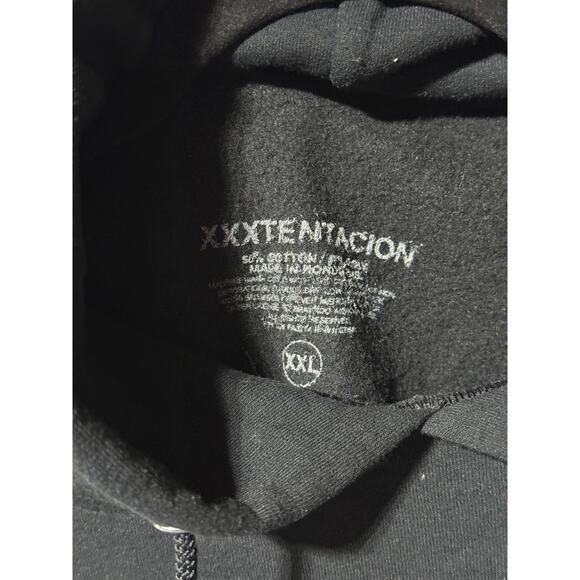 XXXTentacion "What Is Real Will Prosper" Black Pullover Hoodie Size XXL - Picture 5 of 10